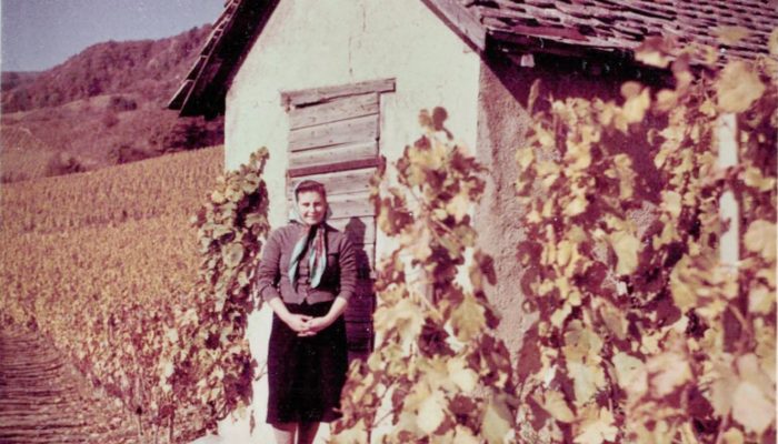 Claudine Piot au Petit Clos grand-mere maternelle